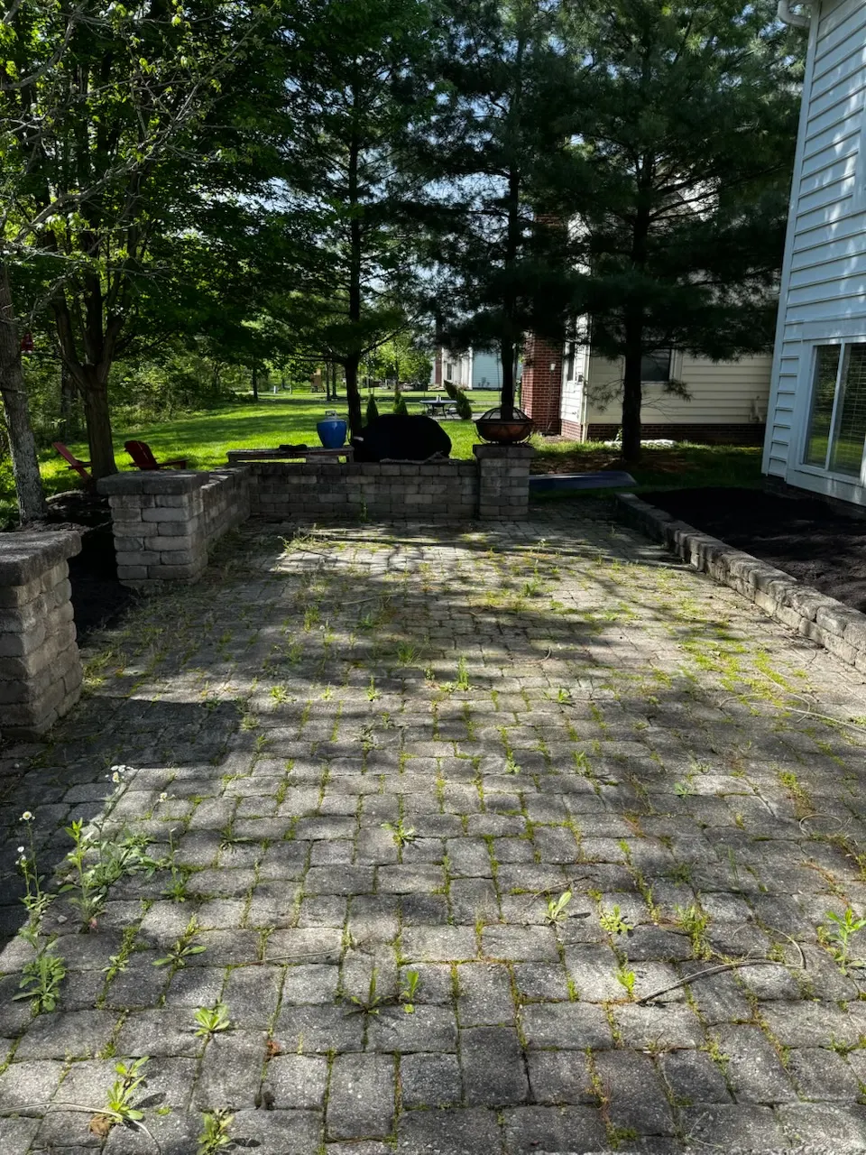 paver-patio-before-new-albany-ohio