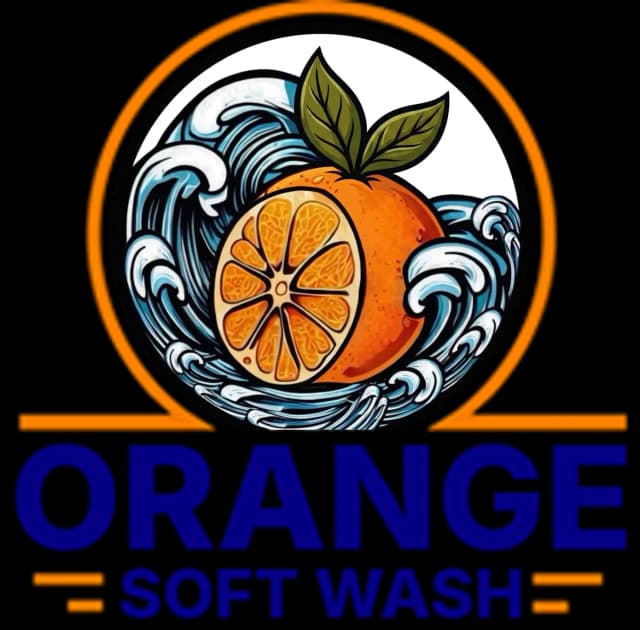 Orange Soft Wash Logo, Home